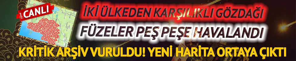 Füzeler peş peşe havalandı!