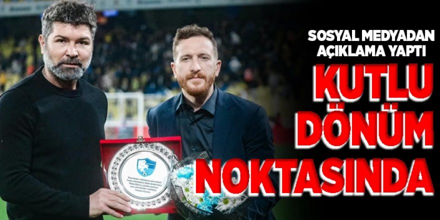 Kutlu: 'Burada kalmam yönetime bağlı'