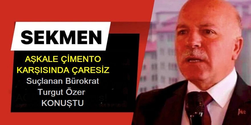 Başkan Sekmen çaresiz: Suçlanan bürokrat konuştu