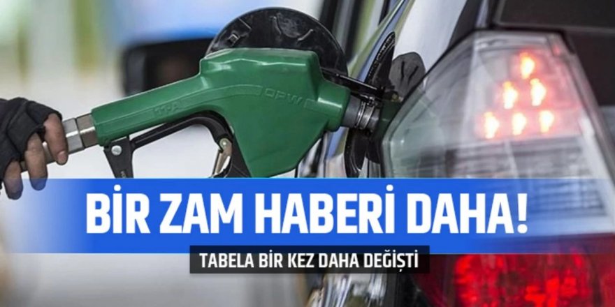 Akaryakıtta tabela yeniden sil baştan