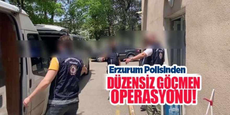 Erzurum'da Şebeke çökertildi: 5 tutuklama
