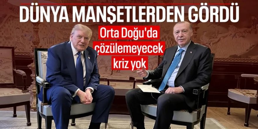 Cumhurbaşkanı Erdoğan ile ABD Başkanı Trump, Lahey'deki NATO Liderler Zirvesi'nde görüşme yaptı