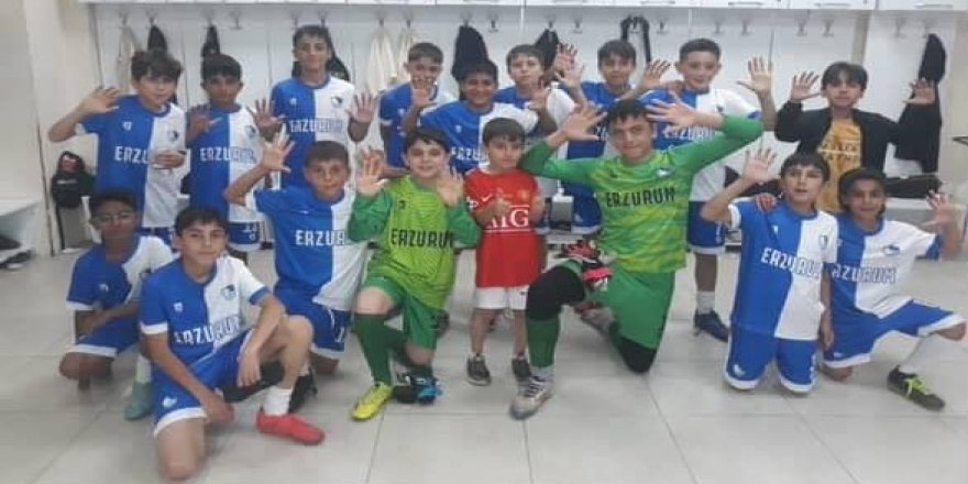 Erzurum U12 Şenlik Ligi'nde final heyecanı