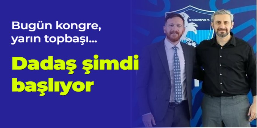 Erzurumspor FK, şimdi başlıyor
