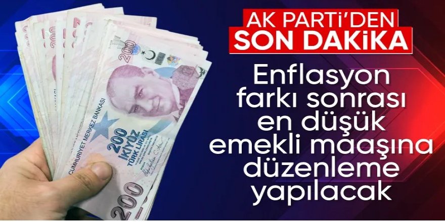 Emekli maaşlarına düzenleme yapılacak