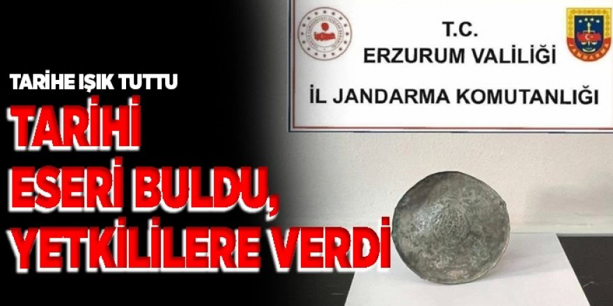 Erzurum'da piknik yaparken öyle bir şey buldu ki...