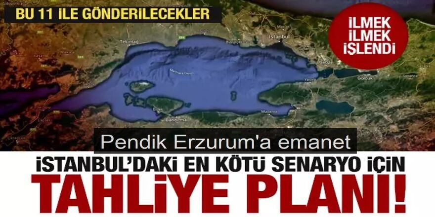 İstanbul Depreminde, Pendik Erzurum'a emanet