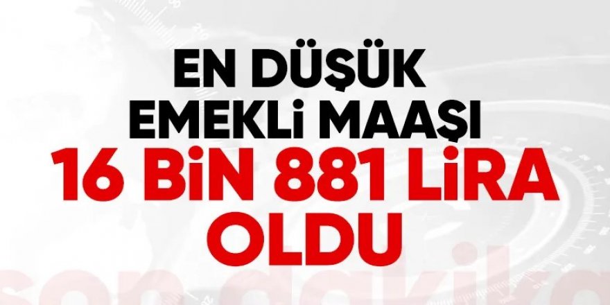 AK Parti'den en düşük emekli maaşı açıklaması!