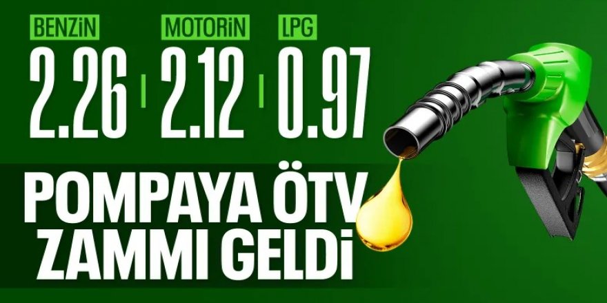 Akaryakıt fiyatlarına ÖTV düzenlemesi