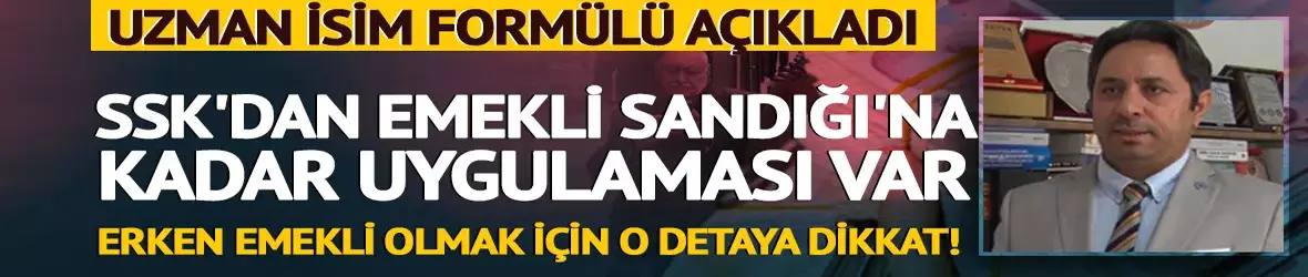 Erken emekli olmak için o detaya dikkat!