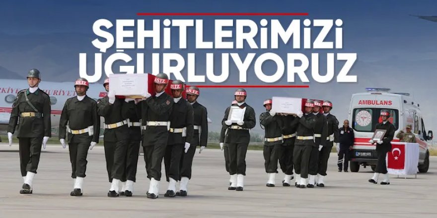 Türkiye şehitlerine ağlıyor!