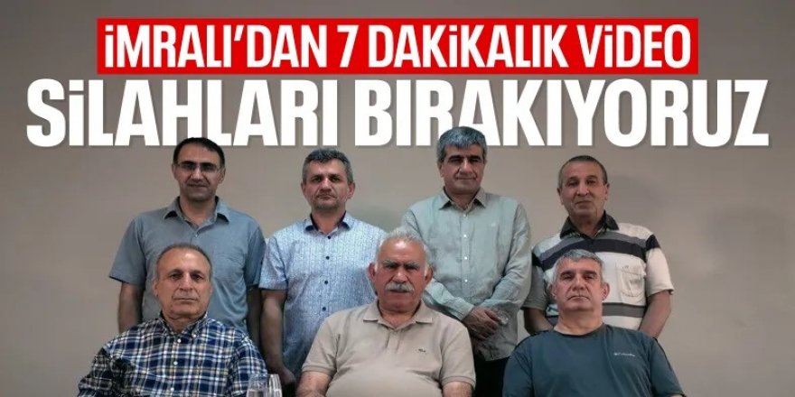 Abdullah Öcalan, PKK’ya silah bırakma talimatı verdi