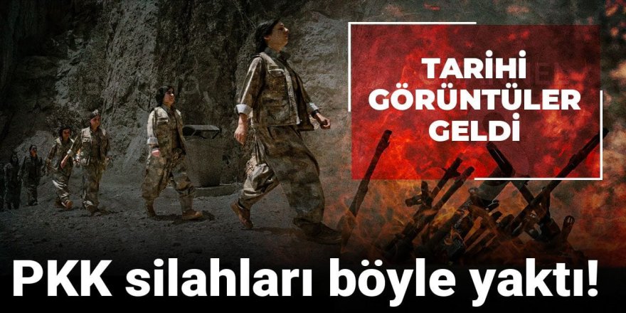 Silah bırakan PKK'dan yazılı açıklama geldi