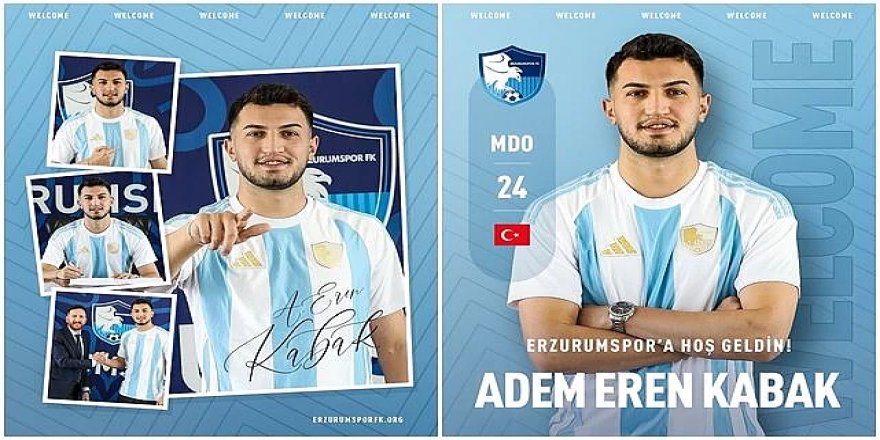 Adem Eren Kabak Erzurumspor'da
