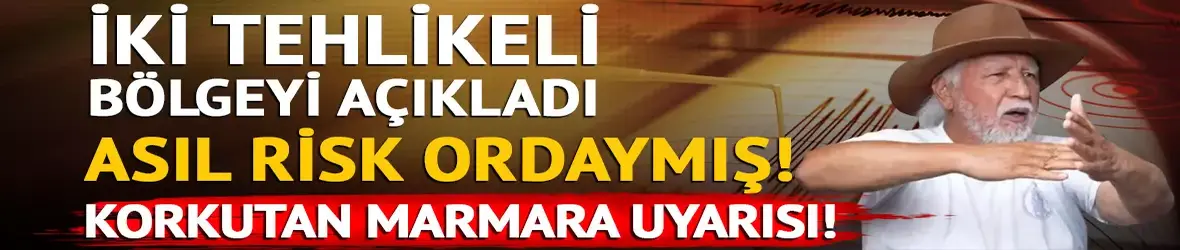 Şener Üşümezsoy'un Marmara uyarısı korkuttu