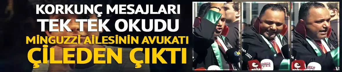 Minguzzi ailesinin avukatı Rezan Epözdemir çileden çıktı!
