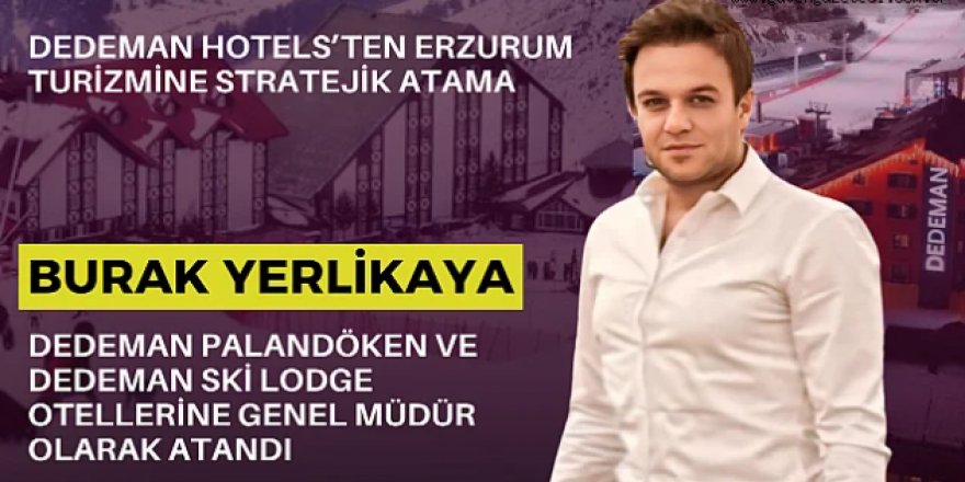 2 Dedeman otelinin genel müdürü oldu