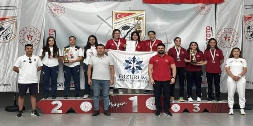 ETÜ'nün atıcılık takımı rekorları alt üst etti