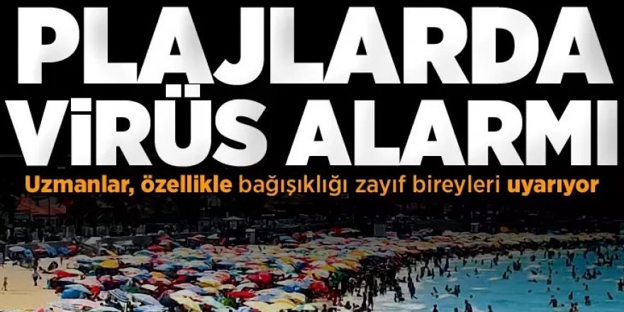 Plajlarda ‘Vibrio’ alarmı! Açık yarayla denize girmeyin