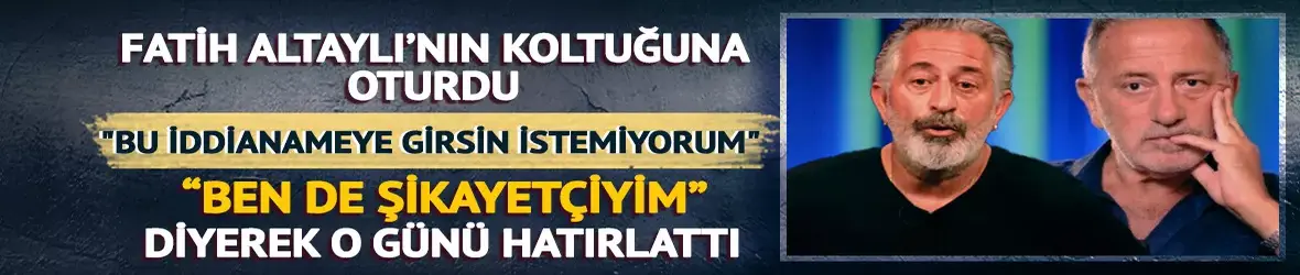 Fatih Altaylı'nın koltuğuna Cem Yılmaz oturdu!