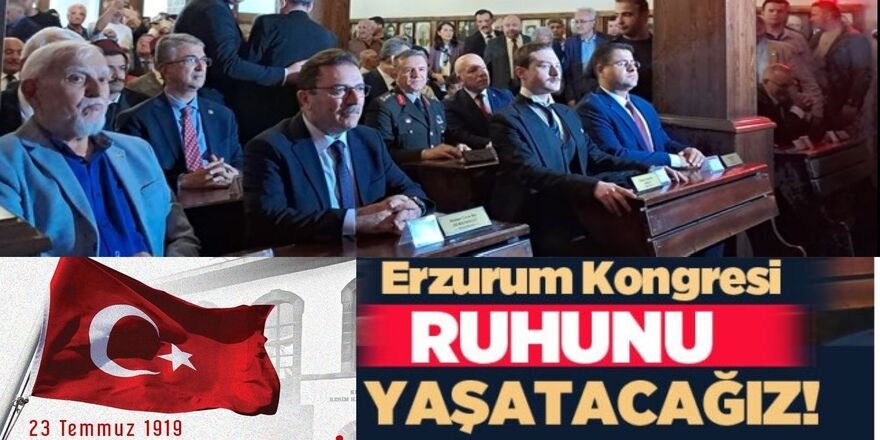 Erzurum Kongresi'nin 106'ncı yıl dönümü törenlerle kutlandı