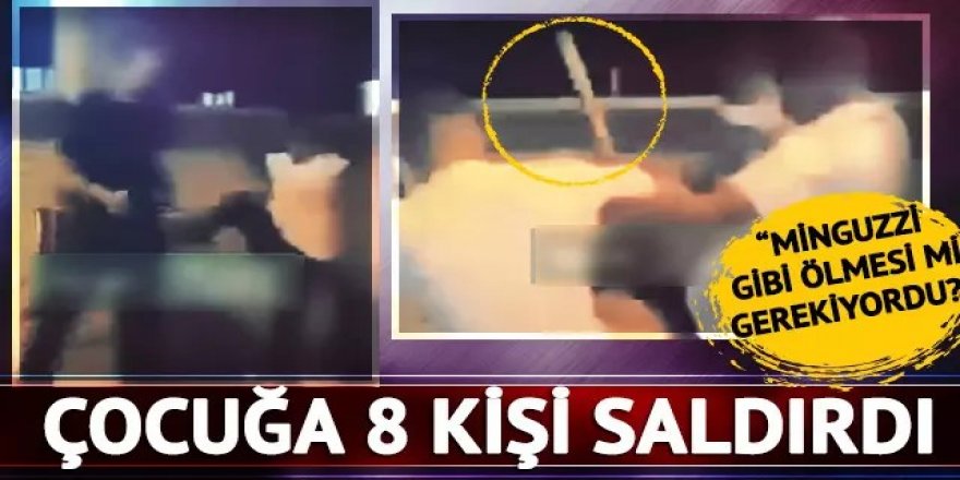 14 yaşındaki milli sporcu çocuğa öldüresiye darp!