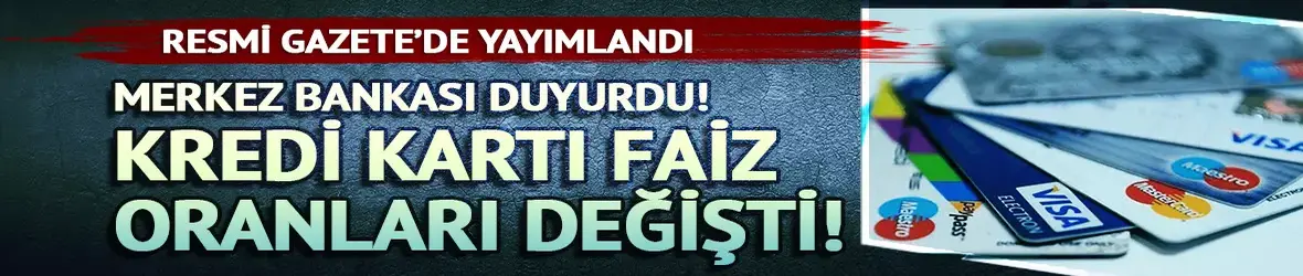 Resmi Gazete'de yayımlandı