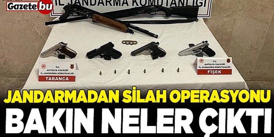 Erzurum'da Jandarmadan operasyon