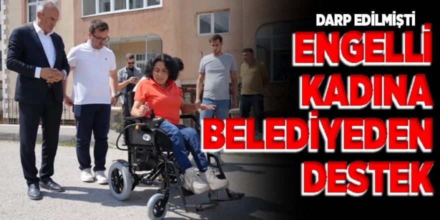 Komşularıyla çıkan kavgada yaralanan engelliye akülü araç