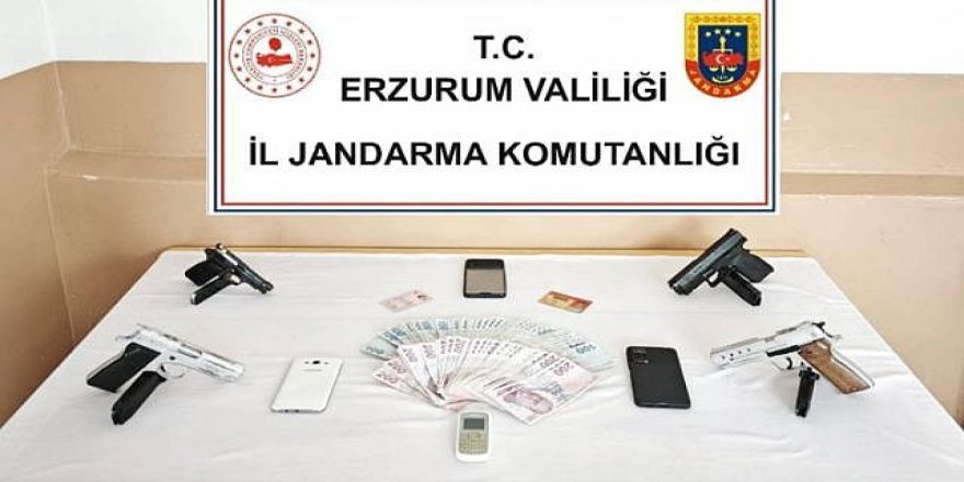 Erzurum'da Jandarmadan operasyon
