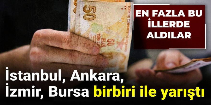En fazla bu illerde aldılar