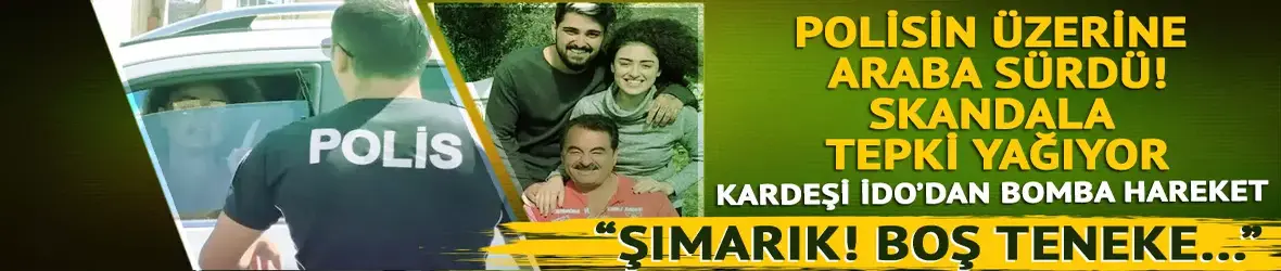 Dilan Çıtak polisin üzerine araba sürüp olay çıkardı!