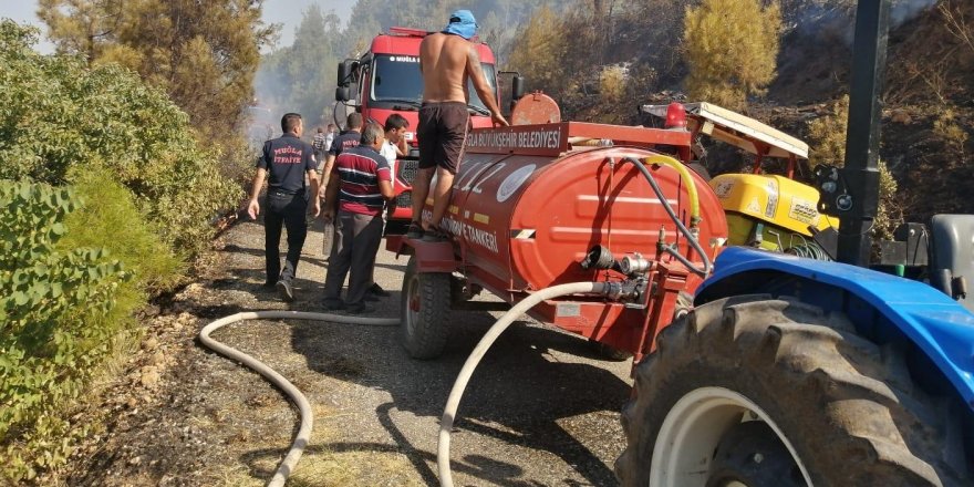 Büyükşehir’e Ait Yangın Tankerleri Görevde