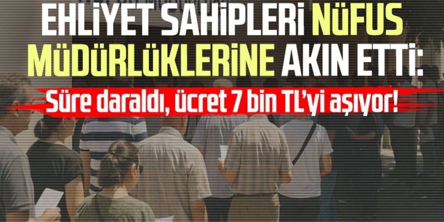 7 bin lira ödememek için akın ettiler!