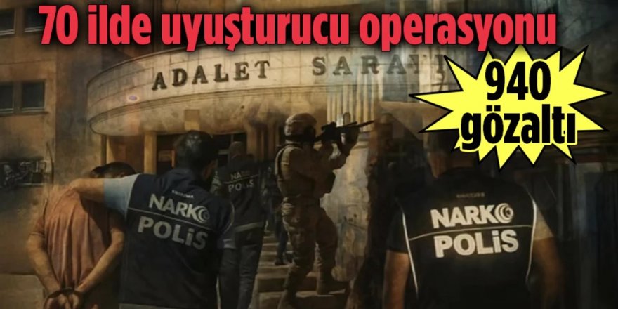 Erzurum ve 69 ilde operasyon! Bine yakın kişi yakalandı