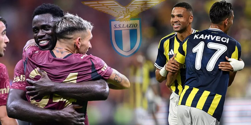 Ezeli rakipler Fenerbahçe ile Galatasaray, Lazio karşısına çıktı!