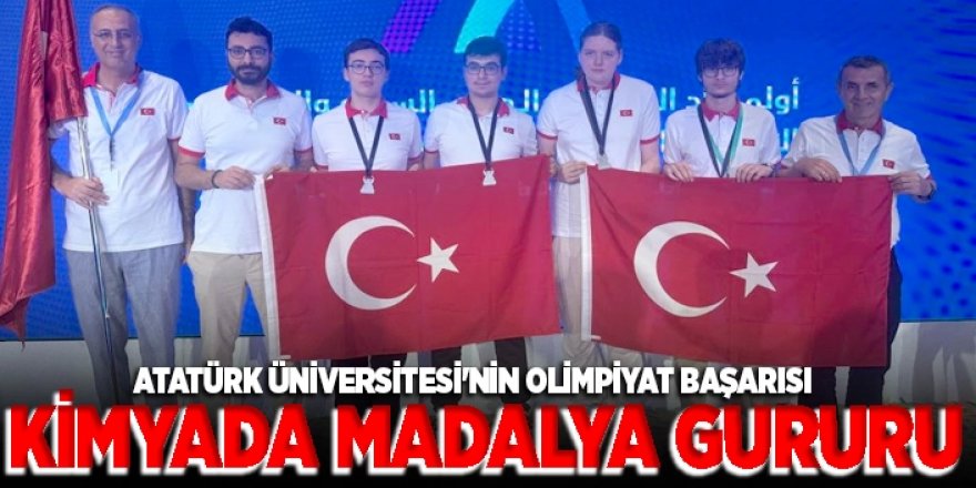 Kimyada uluslararası başarı