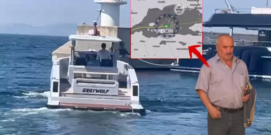 Kayıp iş adamının yatına çarptığı tahmin edilen geminin radar görüntüleri çıktı!