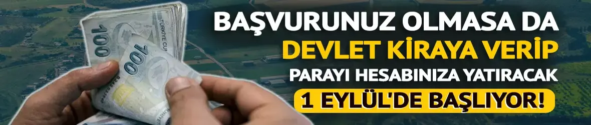 Tarlanız varsa hesaplarınız kontrol edin...