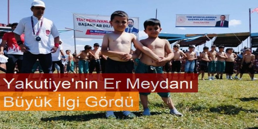 Yakutiye Belediyesi, 'Er Meydanı'nı Erzurum ovasında kurdu