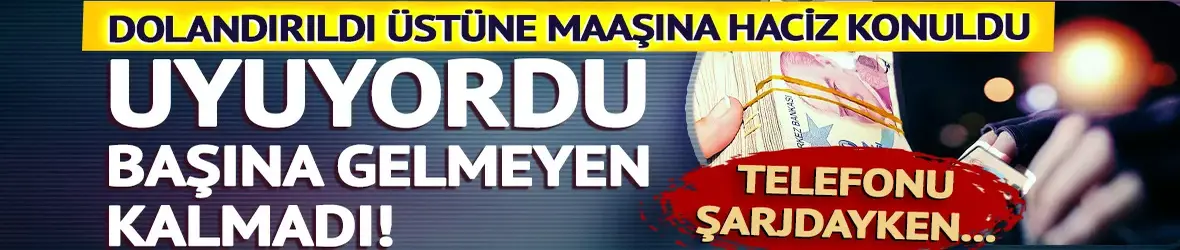 Uyuyordu başına gelmeyen kalmadı!