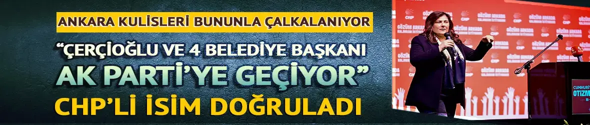 Özlem Çerçioğlu'nun CHP'den AKP'ye geçeceği iddia edilmişti: Milletvekili doğruladı