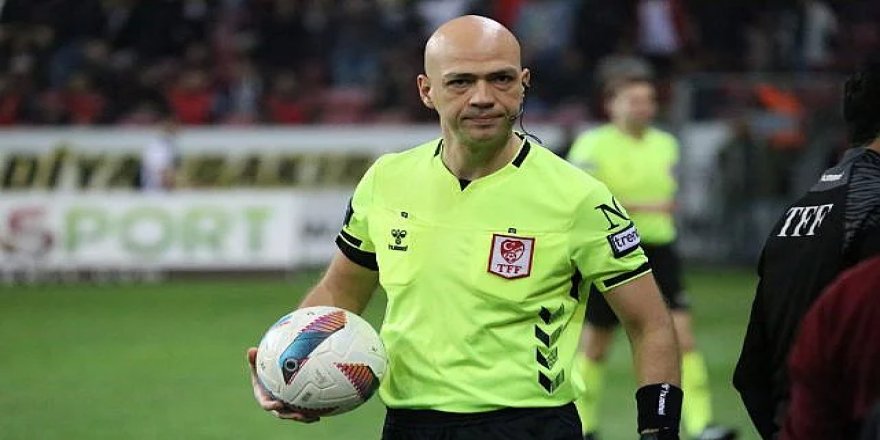Erzurumspor FK maçında düdük Arslan'da