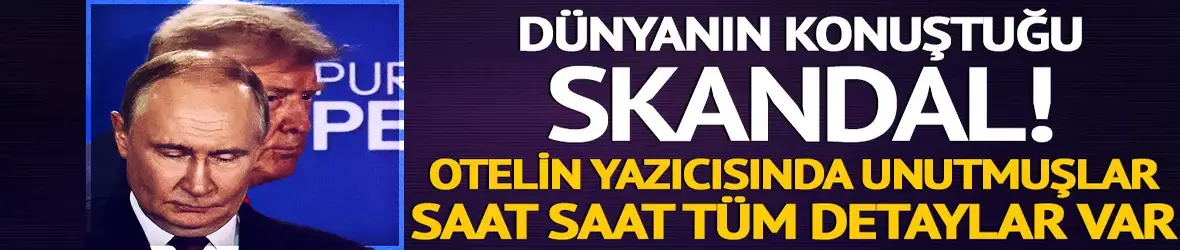 Dünyanın konuştuğu Alaska zirvesinde gizli belge krizi!