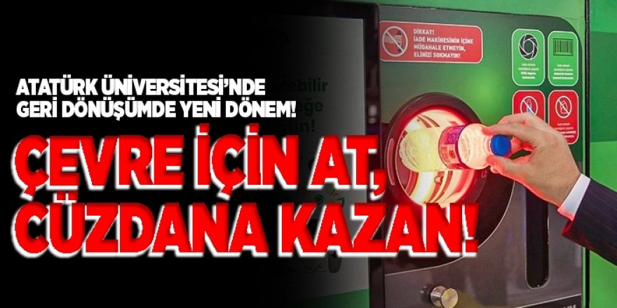 Depozito sistemi kampüste hayata