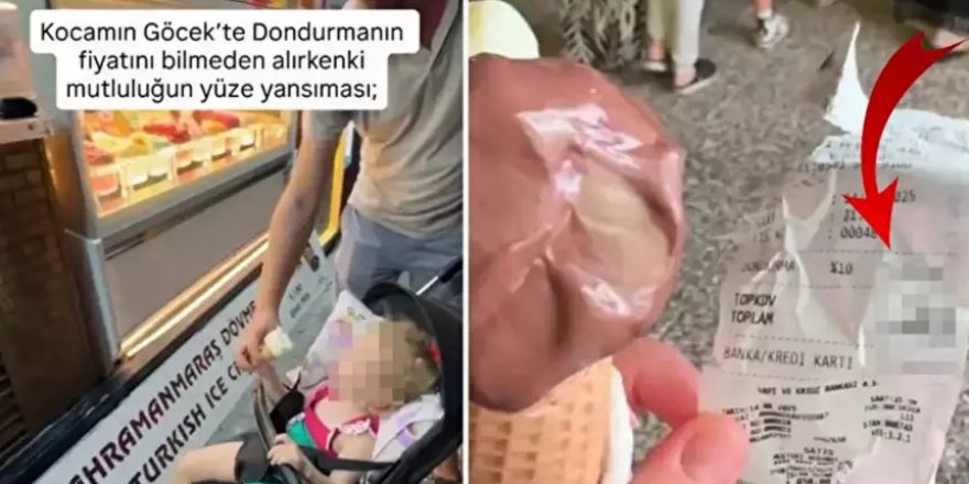Dondurmanın da tadı kaçtı!