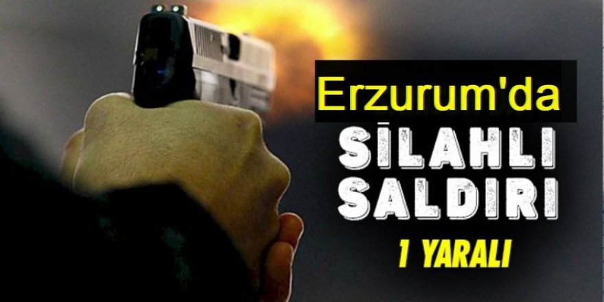 Erzurum'da Silahlı saldırıya uğrayan kişi yaralandı