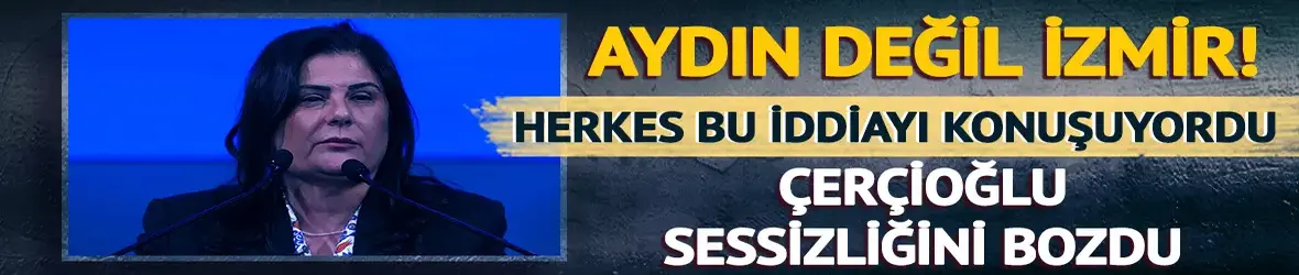 Aydın değil İzmir!