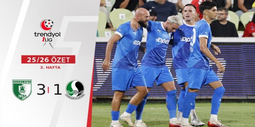 Bodrum FK, evinde 3 golle kazandı!