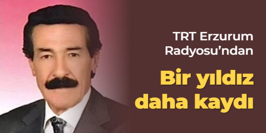 TRT Erzurum Radyosu'ndan bir yıldız daha kaydı